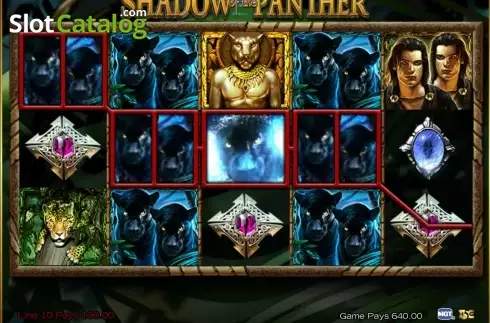画面5. Shadow of the Panther カジノスロット