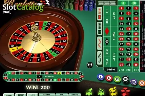 Win Screen. Double Bonus Spin Roulette slot