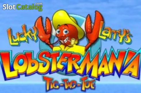 Lucky Larry's Lobstermania Tic-Tac-Toe ロゴ
