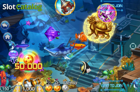 Win screen 1. Dragonball Fishing slot