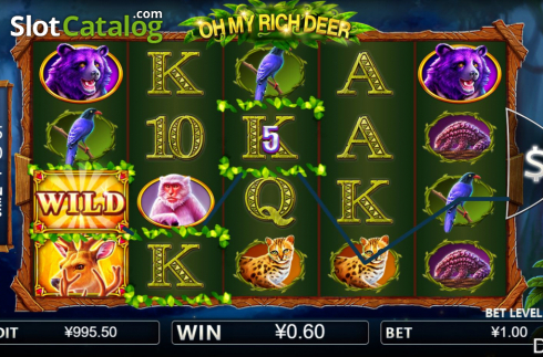 Win screen 2. Oh My Rich Deer slot