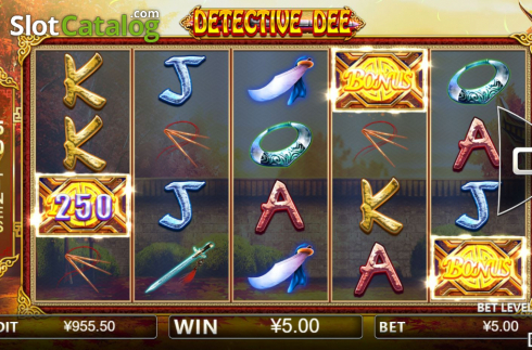 Win screen 2. Detective Dee (Iconic Gaming) slot