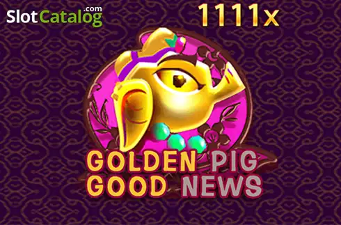 Golden Pig Good News Logo