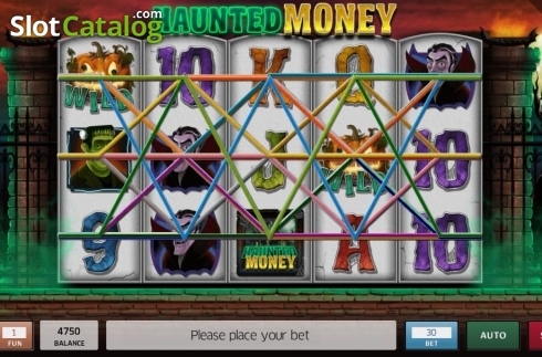 Pantalla2. Haunted Money Tragamonedas 