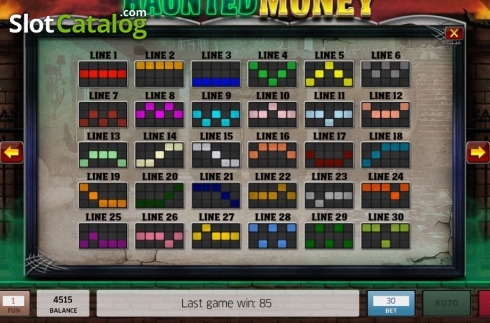 Bildschirm7. Haunted Money slot