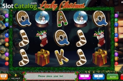 Écran2. Lucky Christmas (InBet Games) Machine à sous