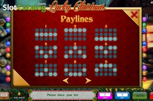 Lines. Lucky Christmas (InBet Games) slot