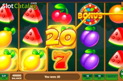 Win screen 2. Fruit Scapes slot