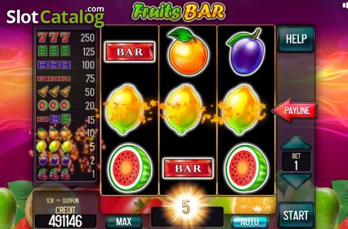 Win 2. Fruits Bar Pull Tabs slot