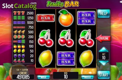Win 3. Fruits Bar Pull Tabs slot