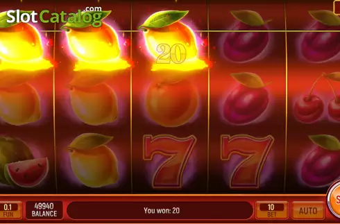 Win screen 2. Fruit Fashion slot