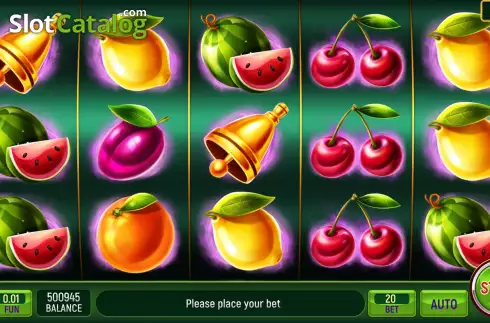 画面2. World of Fruits カジノスロット