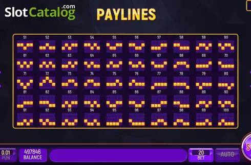 Paylines screen 2. Grand Crown (InBet Games) slot