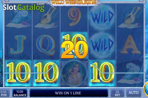 Win screen 2. Wild Water King slot