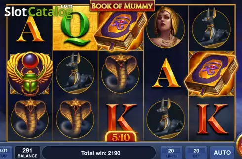 Captura de tela7. Book of Mummy (InBet Games) slot