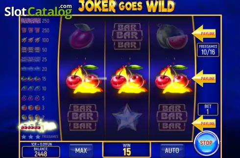 Bildschirm6. Joker Goes Wild (3x3) slot