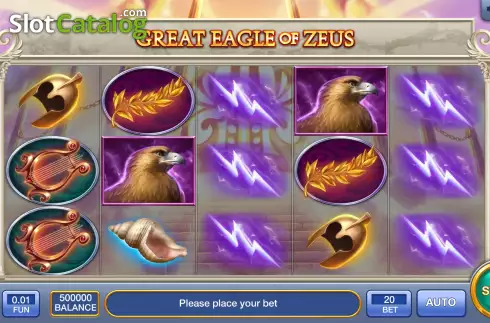 Captura de tela2. Great Eagle of Zeus slot