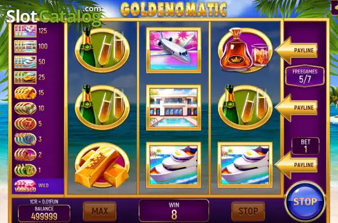 Schermo7. Goldenomatic (Pull Tab) slot