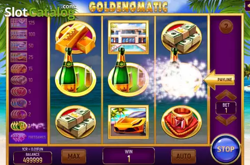Bildschirm3. Goldenomatic (3x3) slot