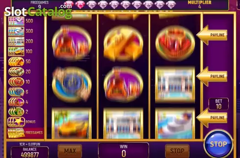 Free Game screen 2. Extremely Rich (3x3) slot