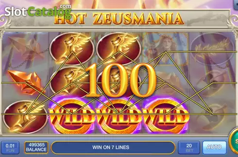 Win screen 3. Hot Zeusmania slot