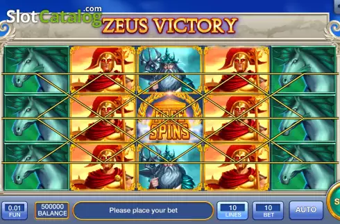 Ecran2. Zeus Victory slot