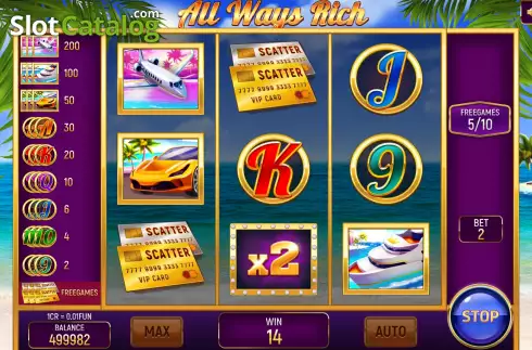 Bildschirm6. All Ways Rich (3x3) slot