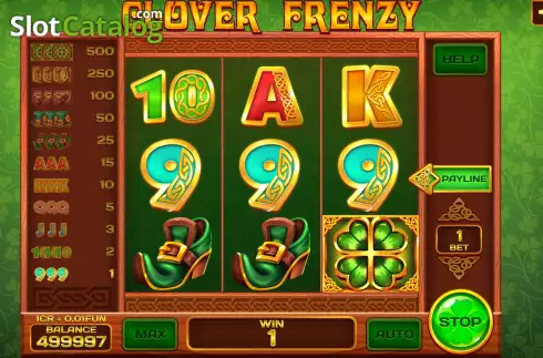 Скрин3. Clover Frenzy (Pull Tabs) слот