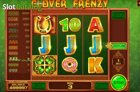 Скрин4. Clover Frenzy (Pull Tabs) слот