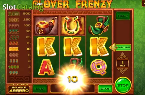 Скрин5. Clover Frenzy (Pull Tabs) слот