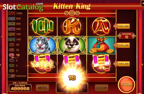 Ecran7. Kitten King (Pull Tabs) slot