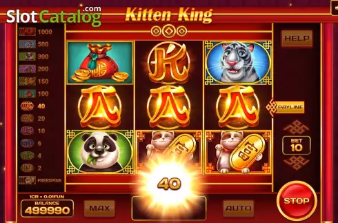 Captura de tela4. Kitten King (3x3) slot