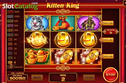 Captura de tela6. Kitten King (3x3) slot