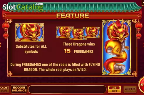 画面7. Dragon Mystery カジノスロット