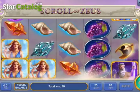 Free Spins screen 2. Scroll Of Zeus slot