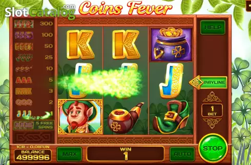 Schermo3. Coins Fever (Pull Tabs) slot