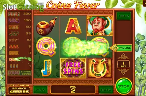Schermo4. Coins Fever (Pull Tabs) slot