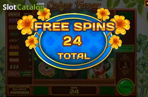 Schermo8. Coins Fever (Pull Tabs) slot