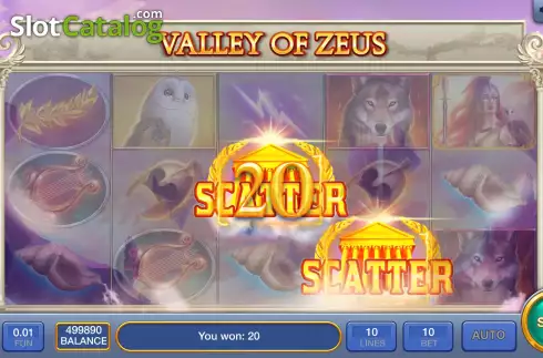 Captura de tela4. Valley of Zeus slot