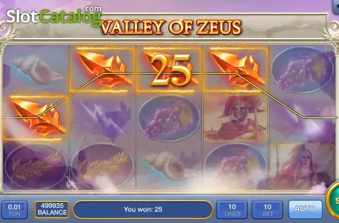 Captura de tela5. Valley of Zeus slot