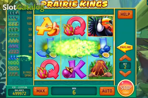 Schermo5. Prairie Kings (3x3) slot