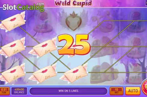 Win screen. Wild Cupid (InBet Games) slot