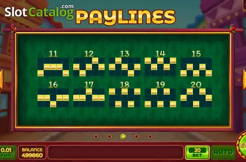 PayLines screen 2. Spicy And Tasty slot