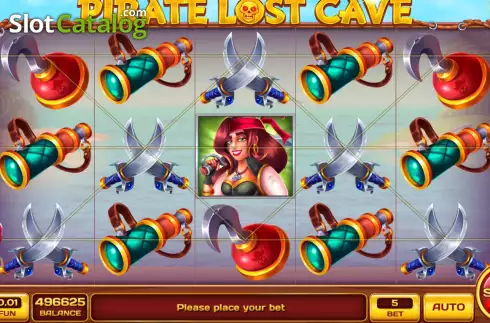 Ekran2. Pirate Lost Cave yuvası