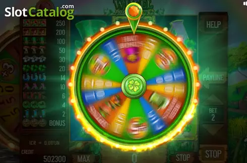 Bildschirm5. Irish Story Wheel (3x3) slot