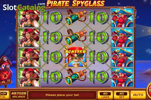 Schermo2. Pirate Spyglass slot