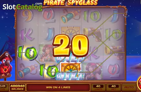 Schermo3. Pirate Spyglass slot
