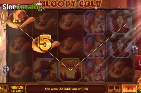 Captura de tela3. Bloody Colt slot
