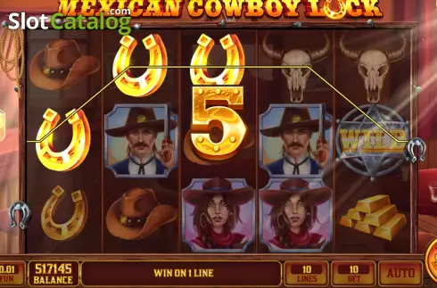 Skärmdump3. Mexican Cowboy Luck slot