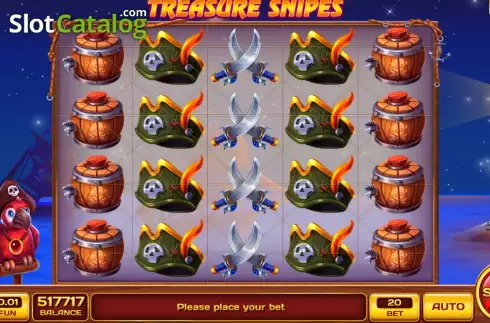Ekran2. Treasure Snipes (InBet Games) yuvası